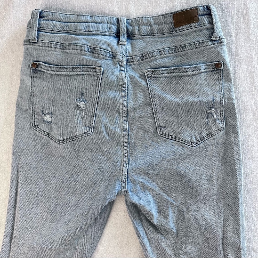 Judy Blue Skinny Fit High Rise Jeans‎ size 29 women’s distressed stretch - Picture 4 of 8